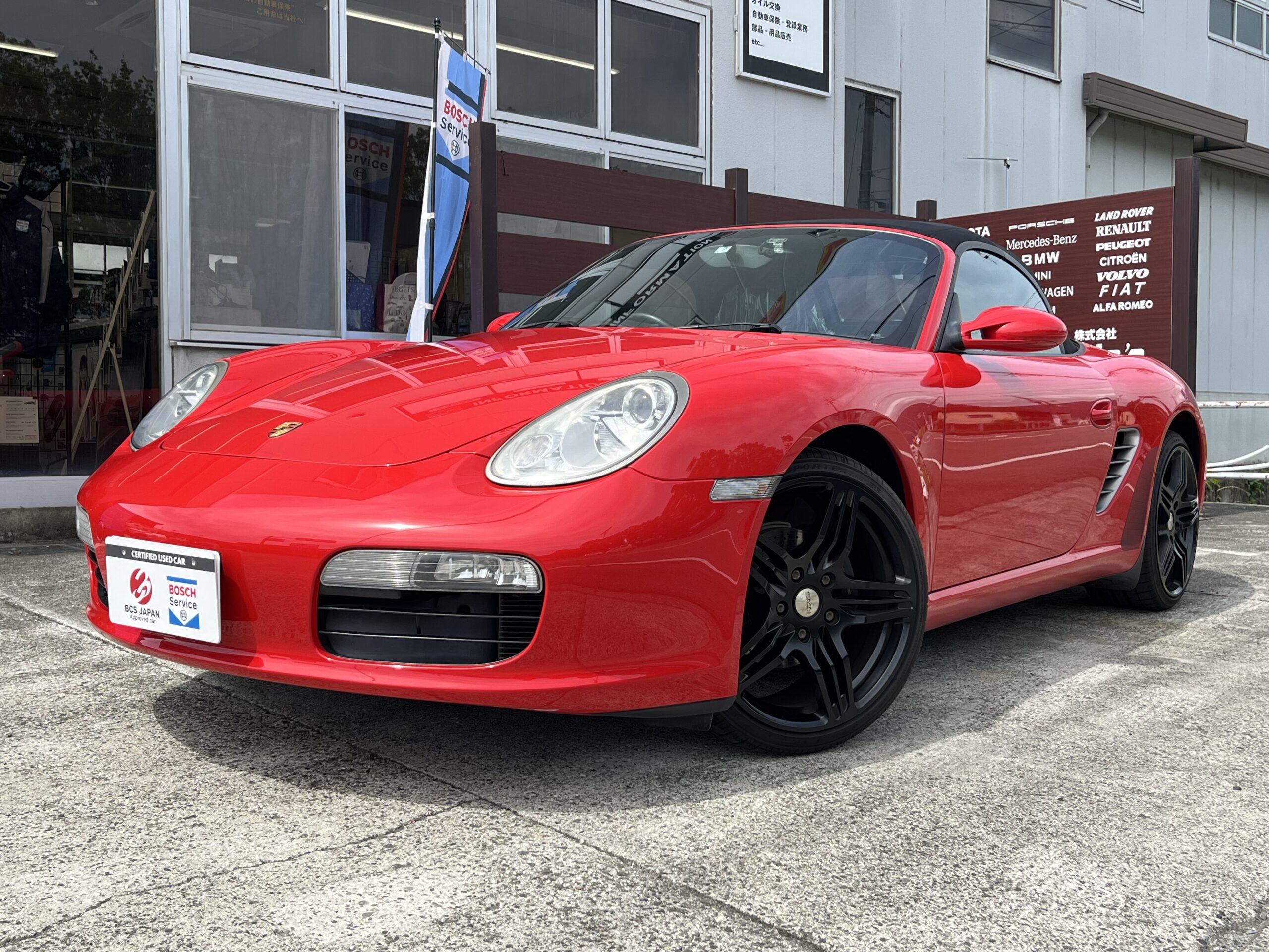 ポルシェ　ボクスター　987　オープン