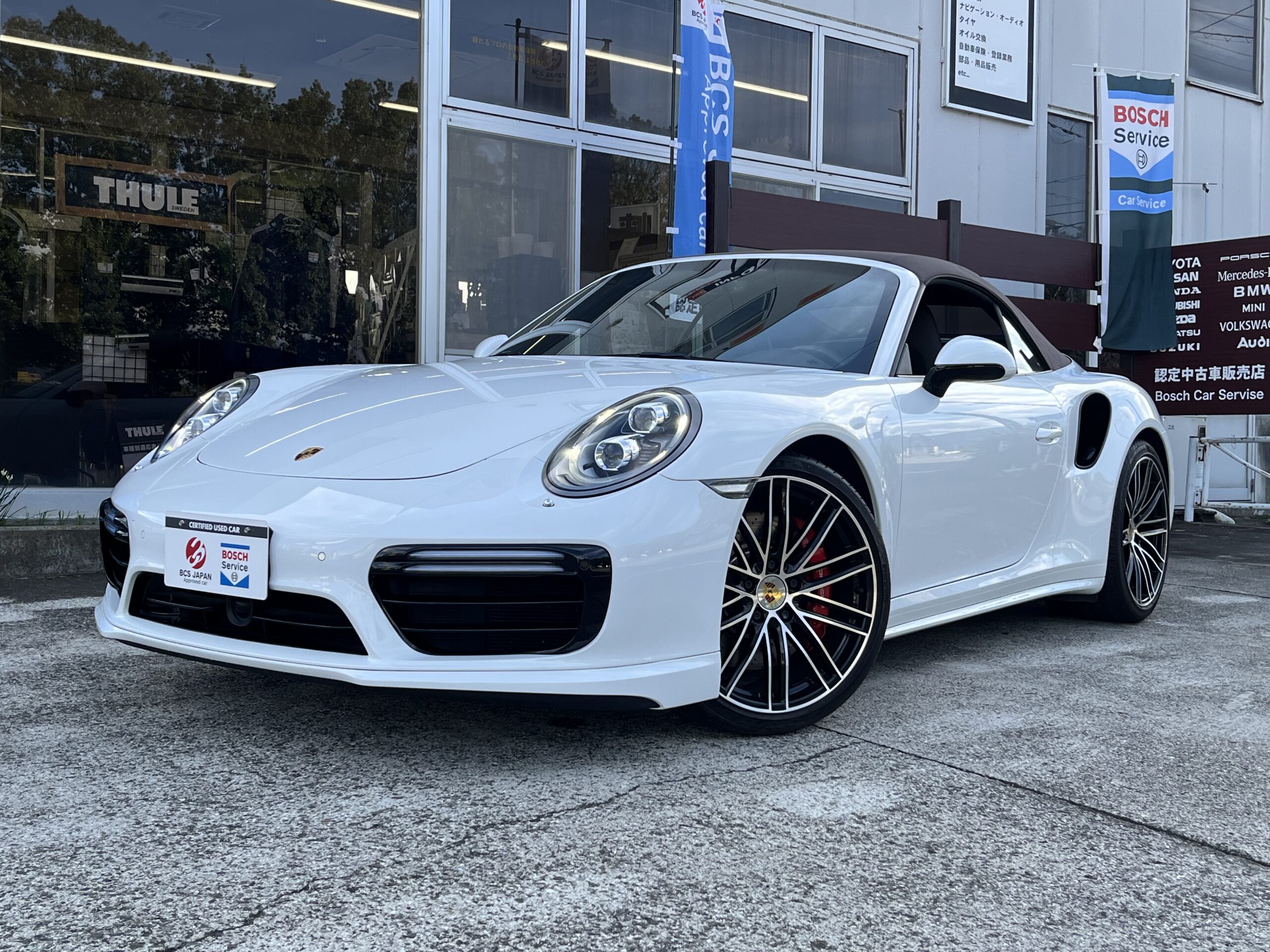 ポルシェ　911　ターボ　カブリオレ　4WD　左H
